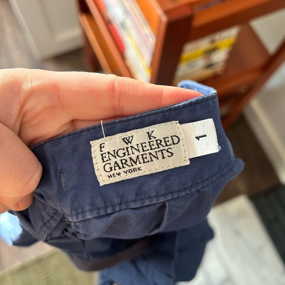 FWK Engineered Garments midi tuck skirt - Picture 5 of 5